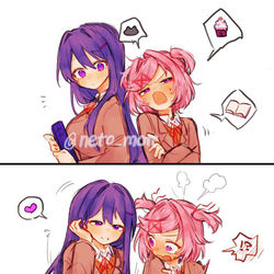 This is a pixiv picture whose title is ユリナツ.