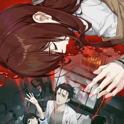 This is a pixiv picture whose title is Steins;Gate.