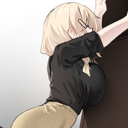 This is a pixiv picture whose title is Merc san 😌.