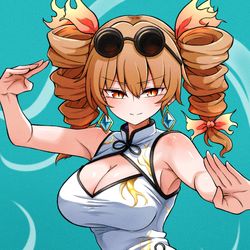 This is a pixiv picture whose title is チャイナ女苑.
