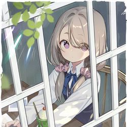 This is a pixiv picture whose title is 敷島桜子.