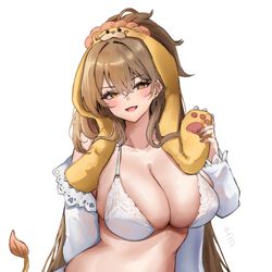 This is a pixiv picture whose title is ライオン.