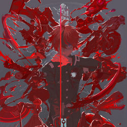 This is a pixiv picture whose title is Bound By Blood - HUNDRED LINE.