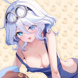 This is a pixiv picture whose title is 🍌.