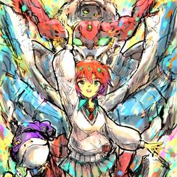 This is a pixiv picture whose title is マチュのキラキラ.