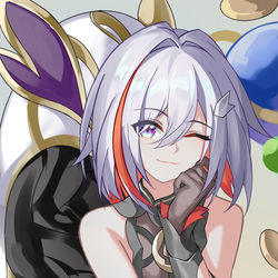 This is a pixiv picture whose title is 帕帕帕.