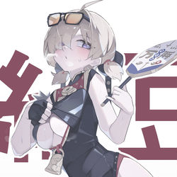 This is a pixiv picture whose title is 🪭💨.