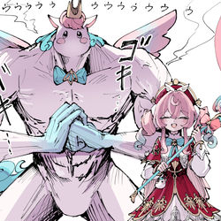 This is a pixiv picture whose title is ヒーラー(アタッカー).