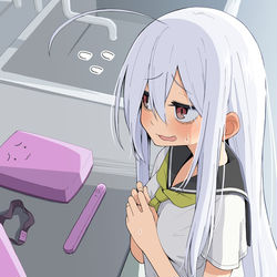 This is a pixiv picture whose title is 先輩とのお昼.
