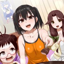 This is a pixiv picture whose title is お誕生日を祝ってくれる川内型.