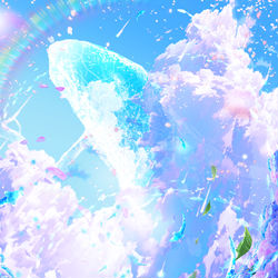 This is a pixiv picture whose title is 紫陽花と梅雨の香り.