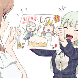 This is a pixiv picture whose title is 生日快乐soyo~.