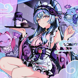 This is a pixiv picture whose title is 夢見月瑞希.