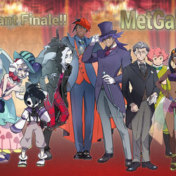 This is a pixiv picture whose title is メットガラル！.