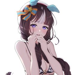 This is a pixiv picture whose title is 牛柄ビキニのタルマエ.