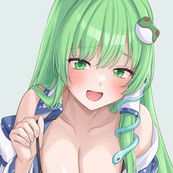 This is a pixiv picture whose title is どこ見てるんですか～？.
