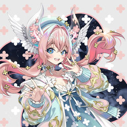 This is a pixiv picture whose title is パルフィLive2D.