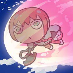This is a pixiv picture whose title is あの子は本物だから….