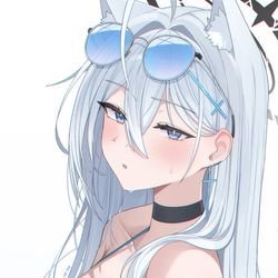 This is a pixiv picture whose title is シロコ.