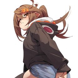 This is a pixiv picture whose title is 大河さん.