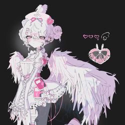 This is a pixiv picture whose title is 天使ナースせれんちゃん.