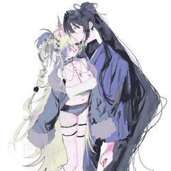 This is a pixiv picture whose title is 無題.