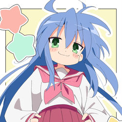 This is a pixiv picture whose title is こなた.