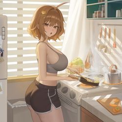 This is a pixiv picture whose title is Anis 🍽️.