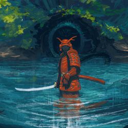 This is a pixiv picture whose title is 竜の目.