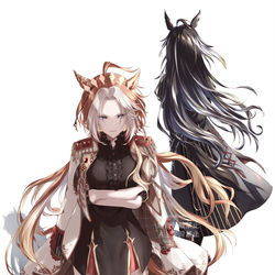 This is a pixiv picture whose title is 姉妹.