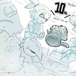 This is a pixiv picture whose title is 10th!!.