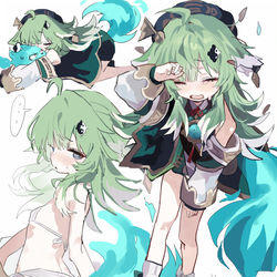 This is a pixiv picture whose title is 리퀘모음.
