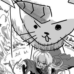 This is a pixiv picture whose title is 最近描いた絵とか.