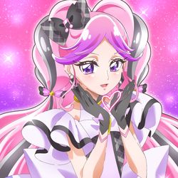 This is a pixiv picture whose title is キュアキッス.