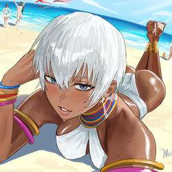 This is a pixiv picture whose title is サマーファイターズ.