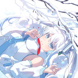 This is a pixiv picture whose title is 雪がとけたら.