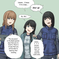 This is a pixiv picture whose title is Ruiko Arrested 1-6 end.