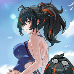 This is a pixiv picture whose title is LIfeguard.