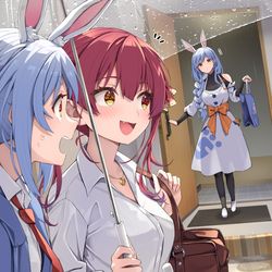 This is a pixiv picture whose title is 邂逅.