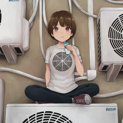 This is a pixiv picture whose title is 風通しのいい心です.