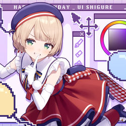 This is a pixiv picture whose title is ☂️🎈.