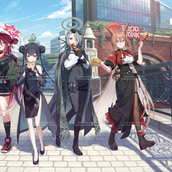 This is a pixiv picture whose title is 『ブルーアーカイブ』描き下ろしグッズイラスト.