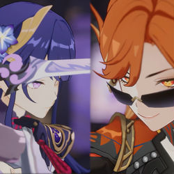 This is a pixiv picture whose title is Teaser: Archon's Duel + New Kofi.