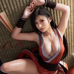 This is a pixiv picture whose title is Tifa in Mai ^^.