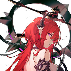 This is a pixiv picture whose title is Surtr.