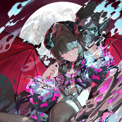 This is a pixiv picture whose title is 夜游魂.