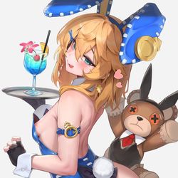 This is a pixiv picture whose title is バニーブリジット.