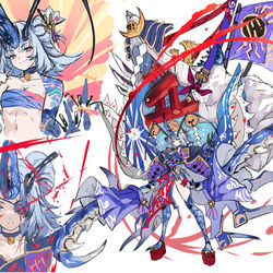 This is a pixiv picture whose title is ショウグンギザミ.