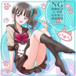 This is a pixiv picture whose title is まゆちゃん制服.