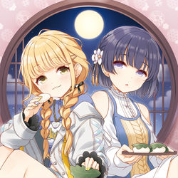 This is a pixiv picture whose title is ことねちゃんと美鈴ちゃんとぬい.